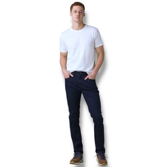 NWT prAna Bridger Jeans Men’s Size 30x36 in Indie Blue - Picture 9 of 9